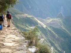 21-The way from Inkti Punku to Machu Picchu